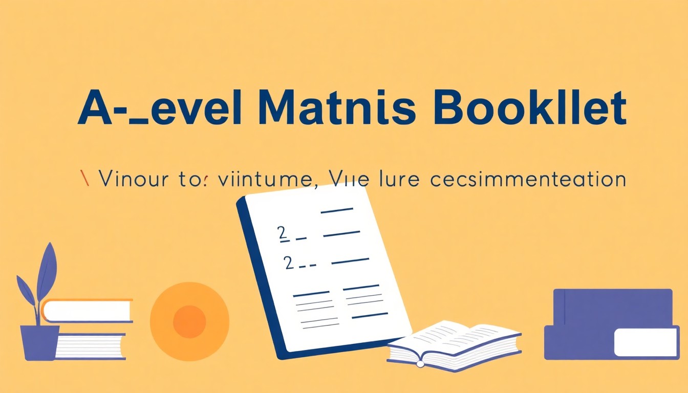 A-Level Maths Formula Booklet: What's Given, What You Must Memorise